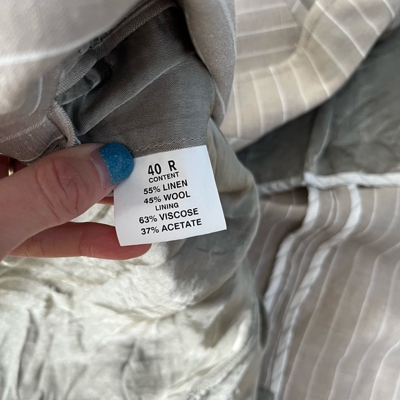 Gibson Oversized Blazer Linen&Wool - Picture 7 of 8